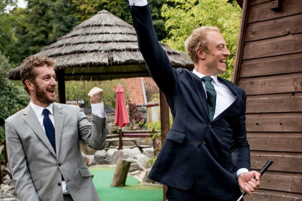 Business Men at Wookey Hole