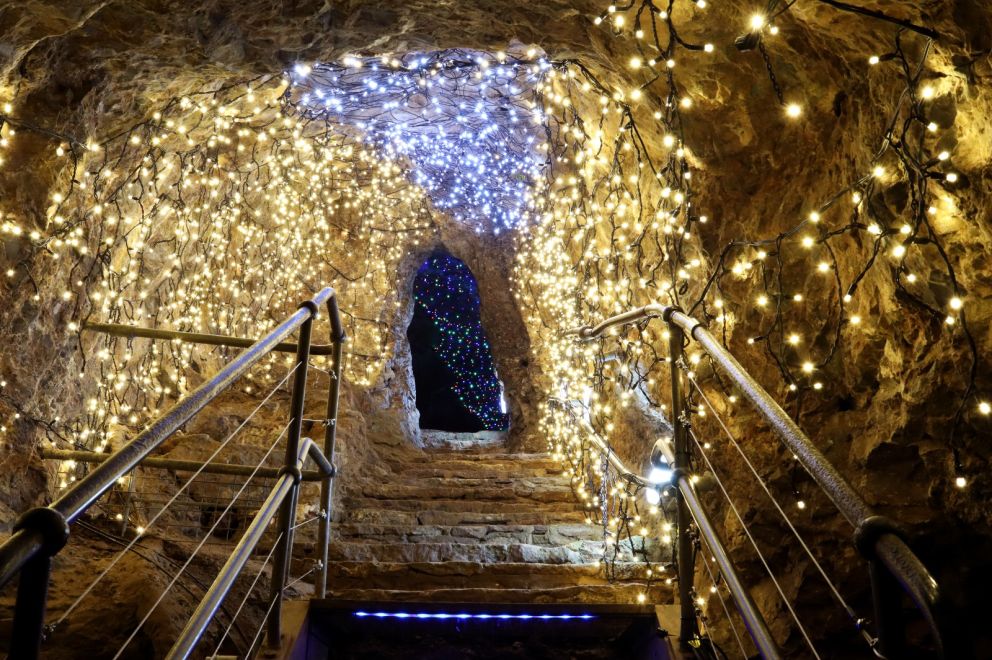 Christmas Lights at Wookey