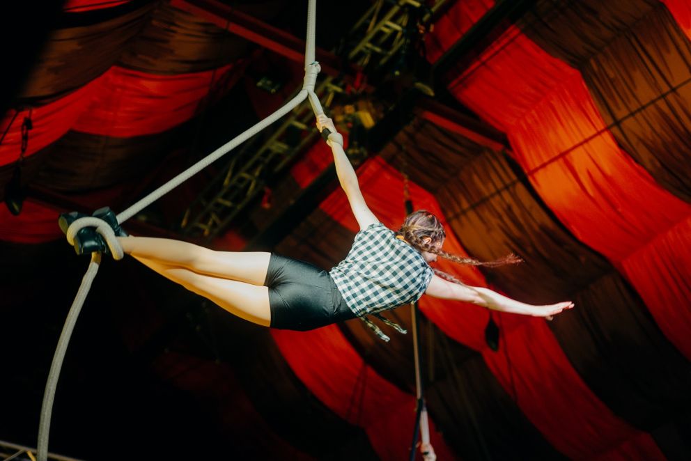 Flights of fancy at Wookey Hole Circus