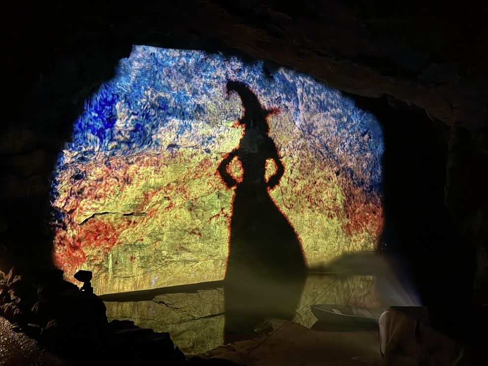 Witch - Cave Projection