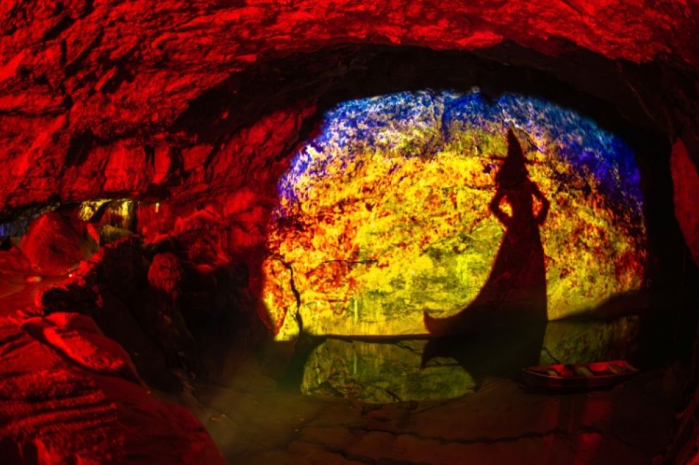 Cave Projections - Wookey Hole Witch