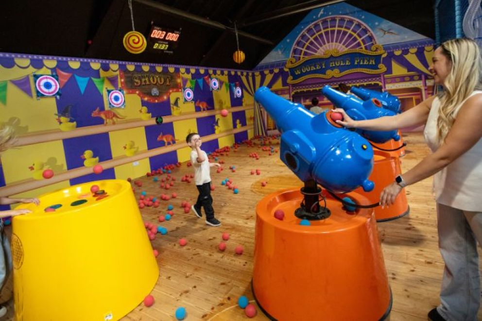 Indoor Activities at Wookey Hole - Zap Zone